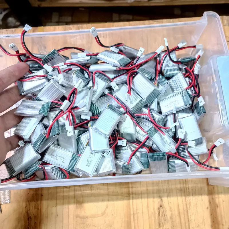 Pin Máy Bay LiPo 1S 3,7V/300 mAh - 350 mAh (ZY530,F22 ,Su35 Su 57 ..) Chính Hãng Drone Flycam 6