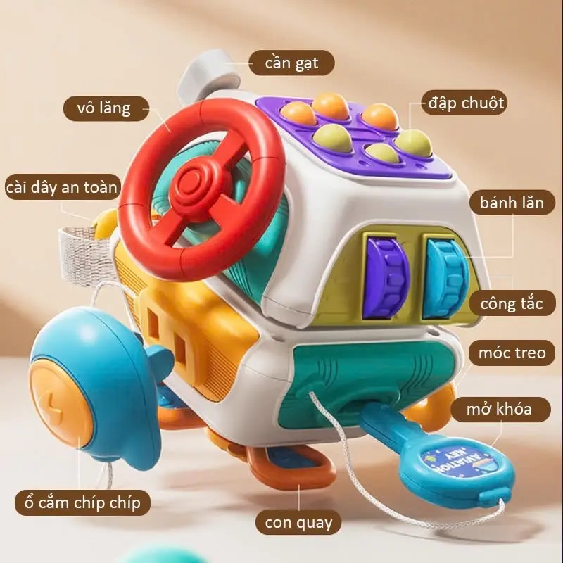 Máy Bận Rộn Cho Bé Sáng Tạo