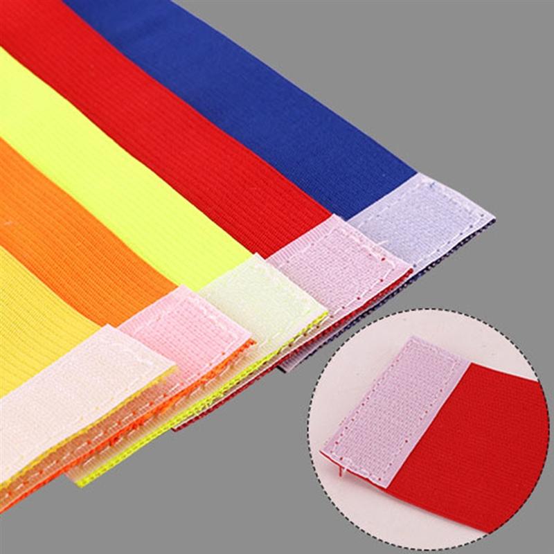 Armbands for Soccer Adjustable Velcro Football Arm Bands  Elastic Arm Band Team Sports Accessories 5
