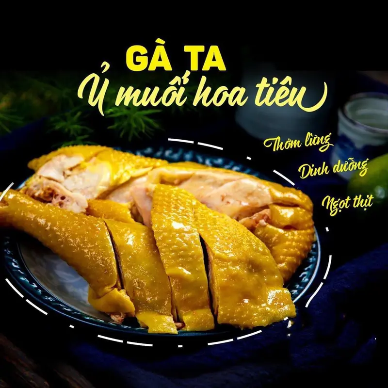 GÀ Ủ MUỐI NHÀ LÀM - 1 CON 1,2-1,4kg - TƯƠI NGON ĐẢM BẢO - NÓI KHÔNG VỚI GÀ ĐÔNG LẠNH Thức Ăn 7