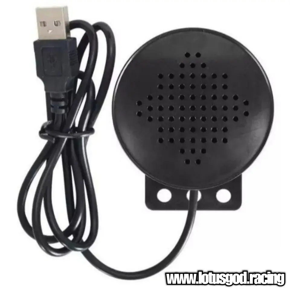 Futuristic IU Spaceship Alien UFO Transformer Voice Power Up Mode For Ignition Start up With USB Cigarette Socket To Plug & Play Speaker Sound Module