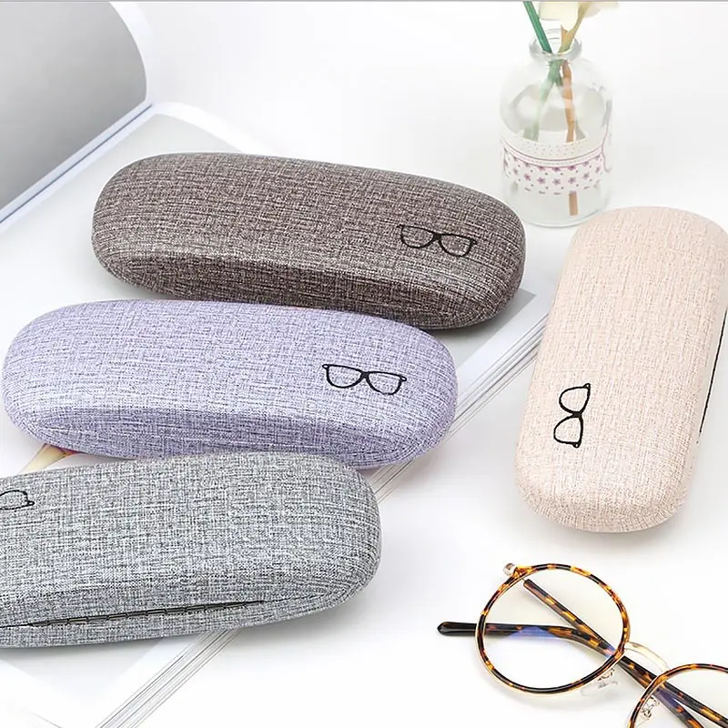 Hộp đựng kính mắt kính cận xinh có lót đệm chống nước nhiều màu sắc thời trang 8
