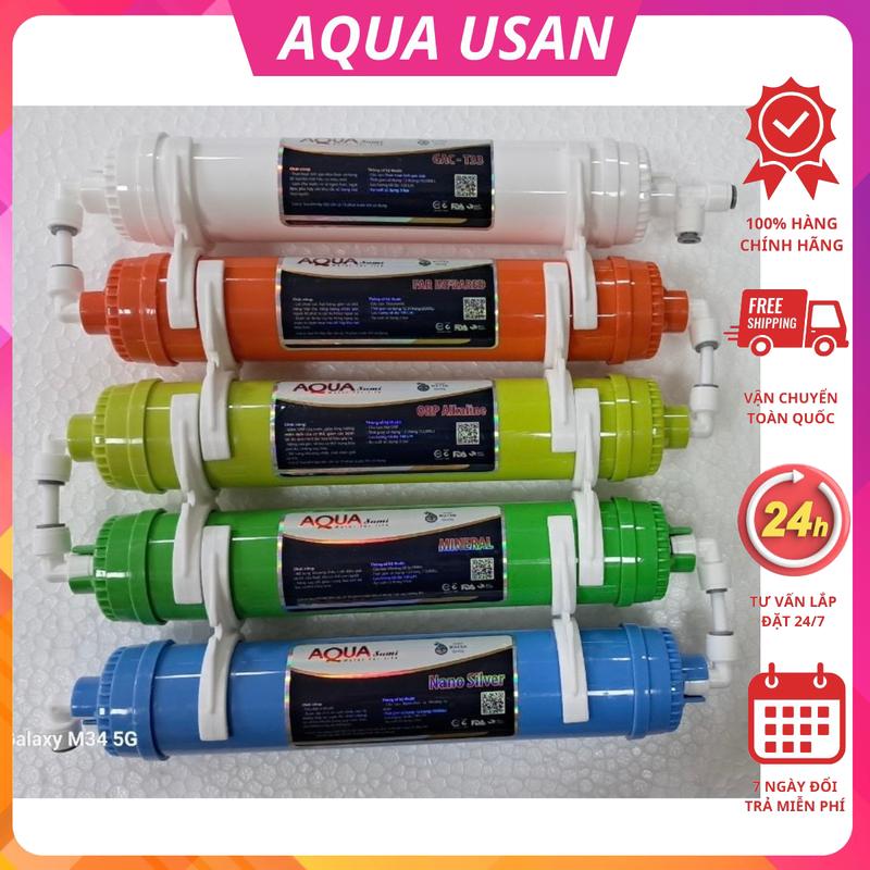 Bộ lõi tạo khoáng AQUA hỗ trợ lọc nước cung cấp chất khoáng cho cơ thể dễ lắp đặt cho tất cả các máy lọc nước Ro