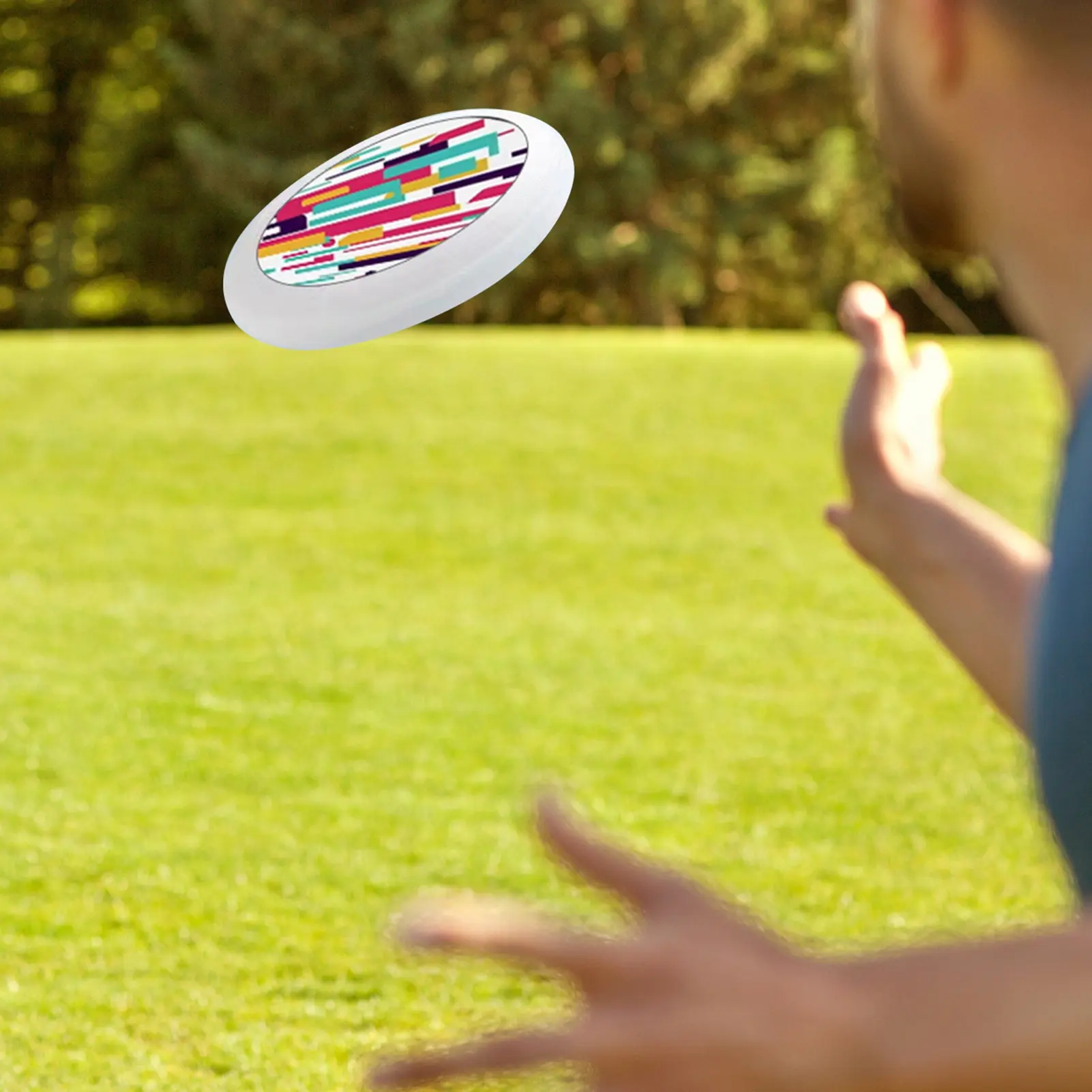 Sports Outdoor Frisbee-gradient Color Bar