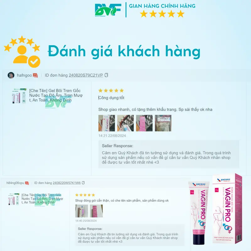 Gel Dưỡng Ẩm Vùng Kín An Châu Giúp Cung Cấp Độ Ẩm, Giảm Khô, An Toàn- Tuýp 50 Gram 3