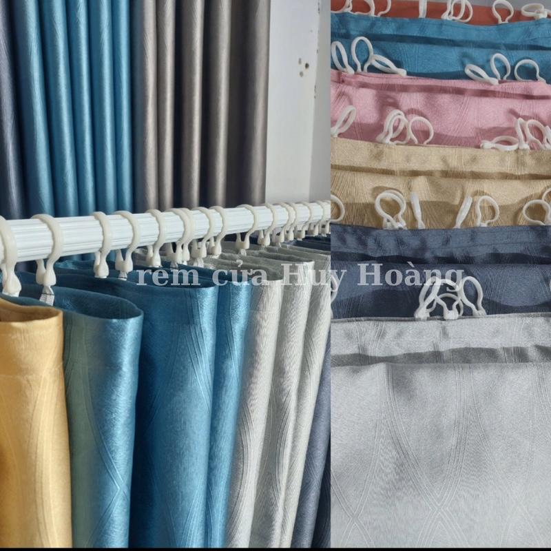 rèm rido phẳng móc ,rèm giường tầng, cửa sổ, vách ngăn