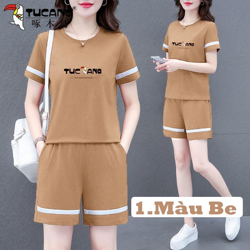 Set bộ thể thao chất thun cotton 4c , fom dangs chuẩn, đủ size từ 40-65kg, set bộ Thể Dục cho nữ