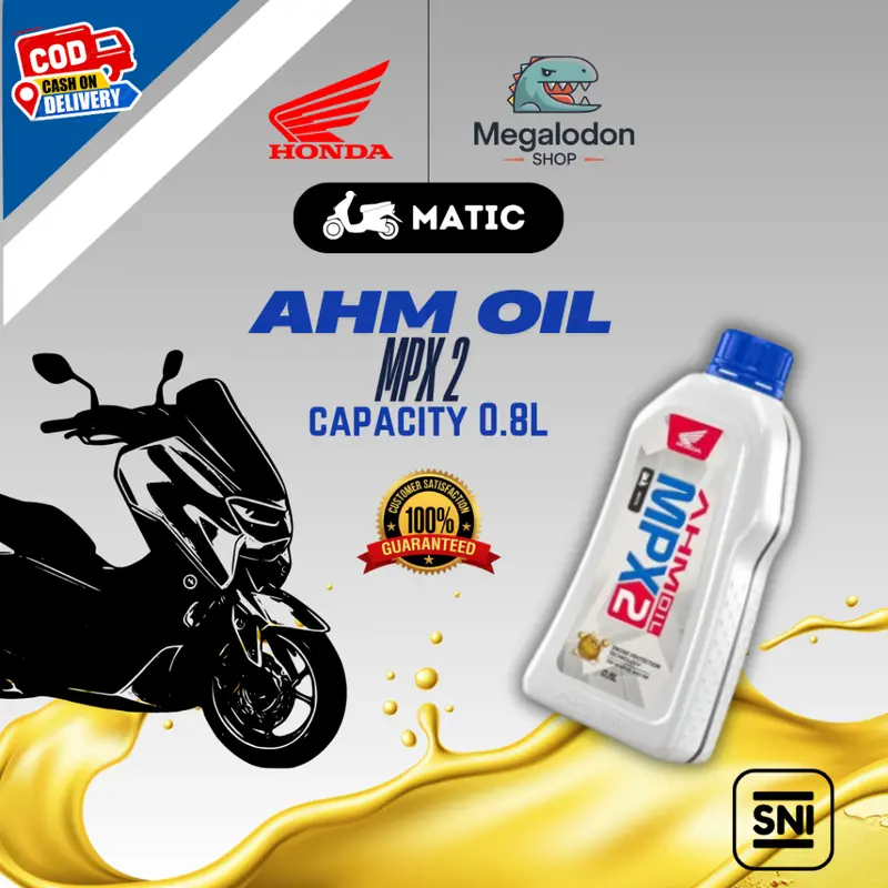 Paket Oli MATIC MPX 2 & Oli Gear Gardan AHM 3