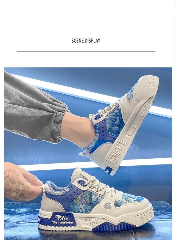 Product Introduction of JINTOHO Fashion Trend Running Sneakers for Men Comfort Hard-wearing Athletic Shoes Outdoor Lace-up Tenis Men Shoes 26