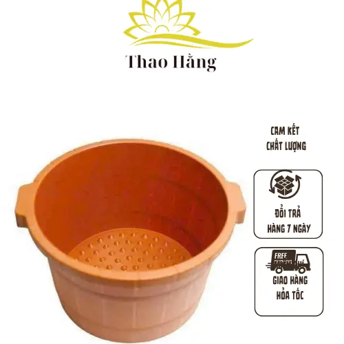 Chậu Ngâm Chân Nhựa Có Hạt Maxxa Chuyên Dùng Cho Spa ,Siêu Bền