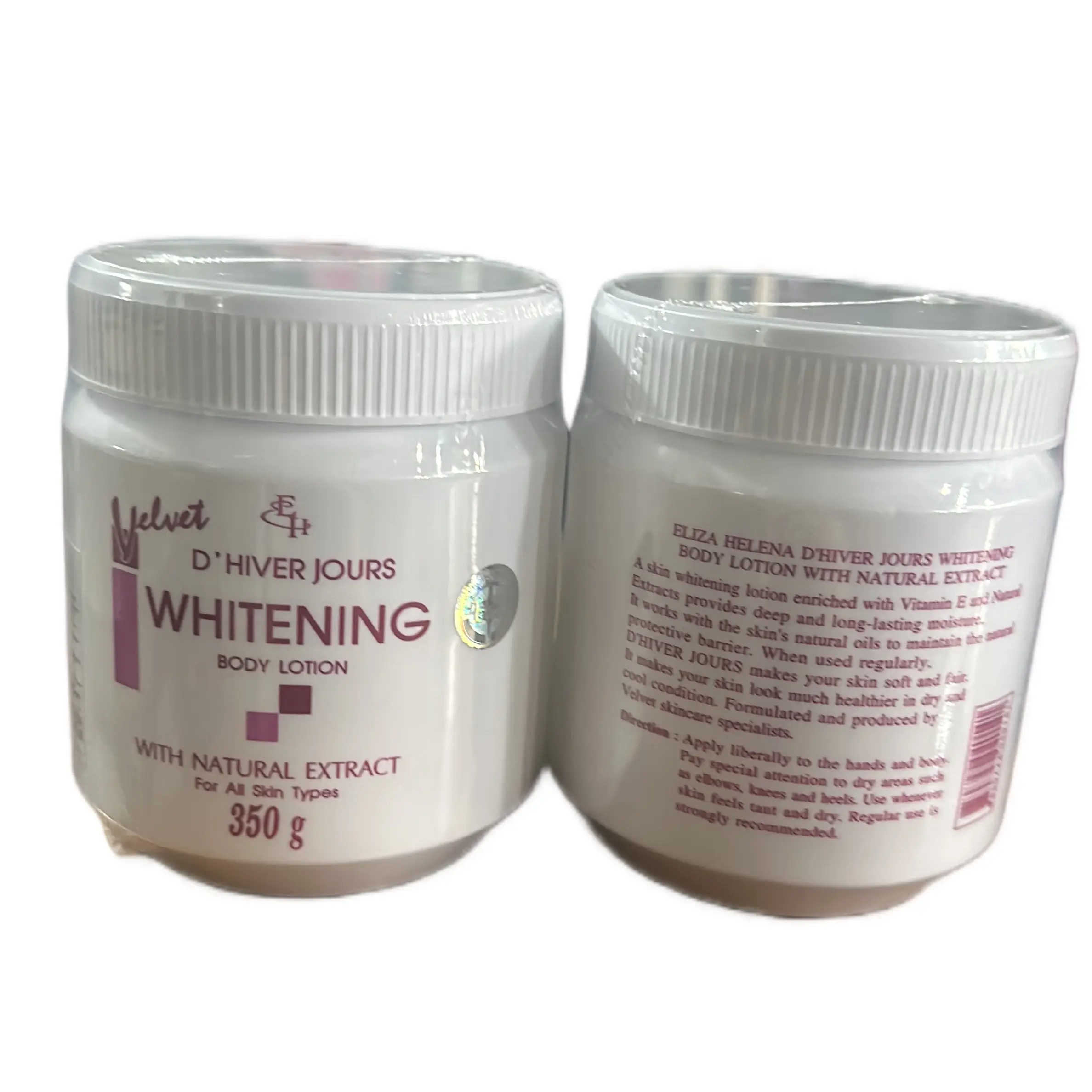 Kem dưỡng da Velvet Thái Lan 350g Velvet D’HIVER JOURS WHITENING BODY LOTION