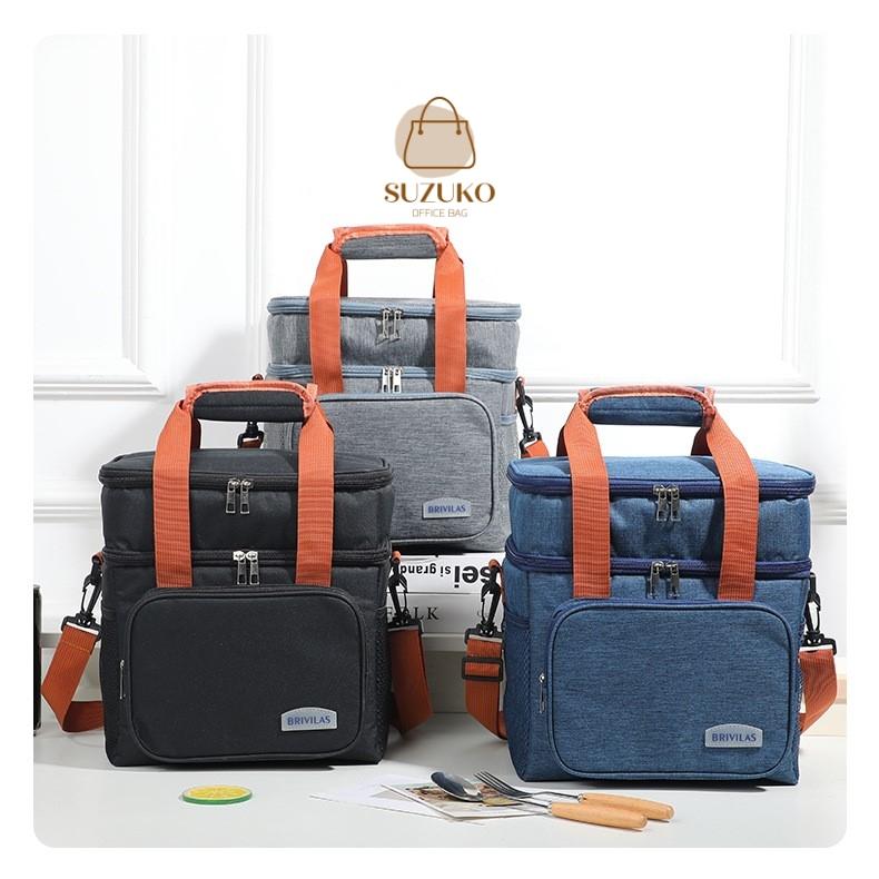 Túi giữ nhiệt giao hàng đựng hộp cơm túi đựng cốc ly bình sữa giữ nhiệt nóng lạnh chống thấm nước ship hàng du lịch văn phòng TGN01 Bag Nhung Nam