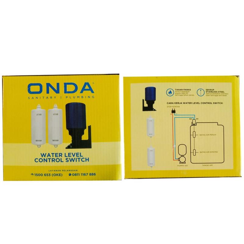 ONDA Water Level Control Switch Pengontrol Air Pelampung Toren 2