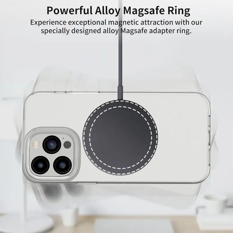 Vòng Từ Tính Magsafe Máy Đọc Sách, Điện Thoại, Máy Tính Bảng, Miếng Dán Hít Nam Châm Hỗ Trợ Sạc Không Dây 2