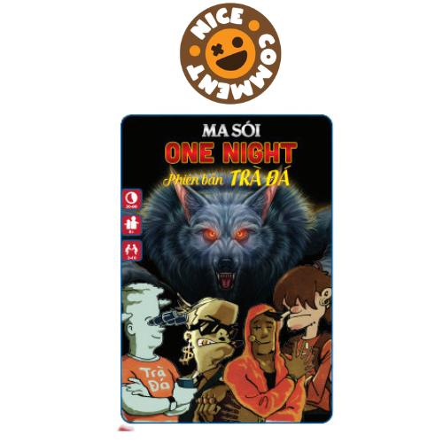Bộ bài ma sói - One night phiên bảnTrà Đá 16 thẻ cực ngộ nghĩnh Thẻ Bài Cards