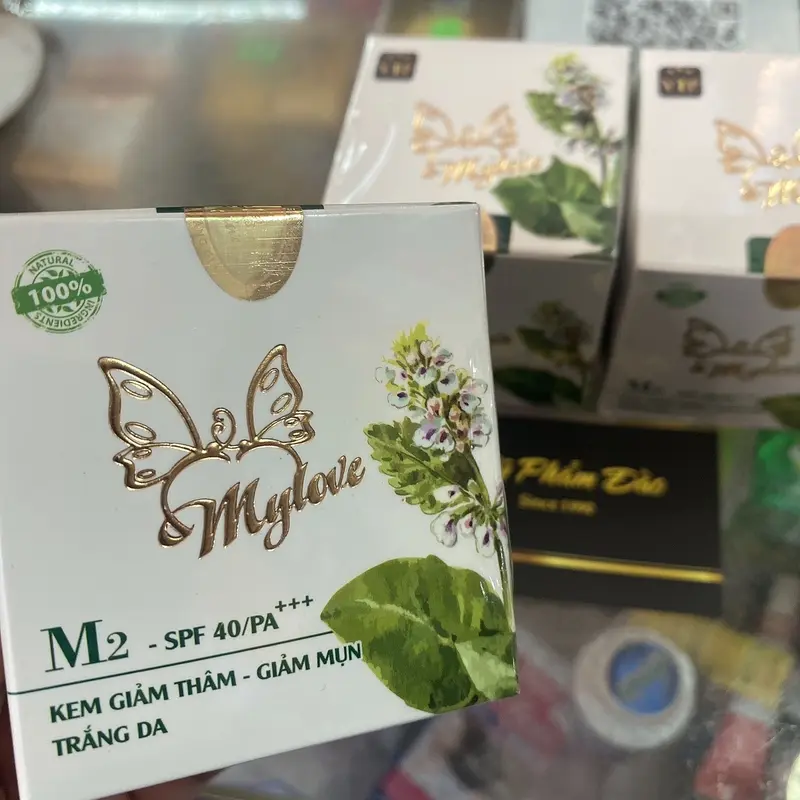 Kem MYLOVE- giảm T.hâm - Giảm M.ụn - Trắ.ng da 15g 2