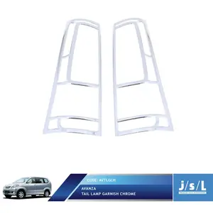 Avanza / Xenia Garnis Lampu Belakang Tail Lamp Garnish Chrome