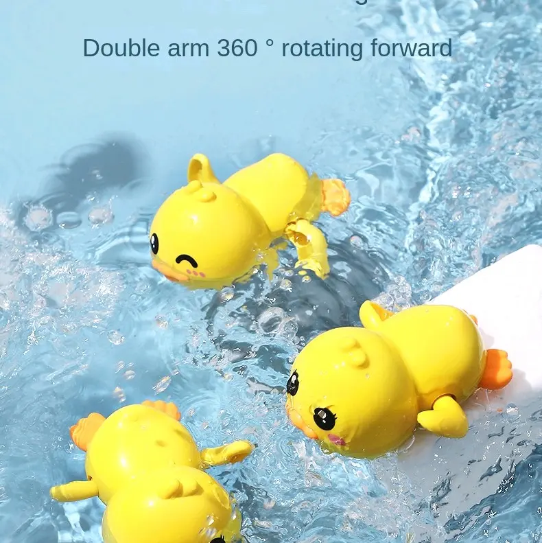 Mainan Pendidikan Anak Olahraga Air Bebek Berenang Duck Swimming Toys Hewan Animals & Nature Tidak Bath Toys