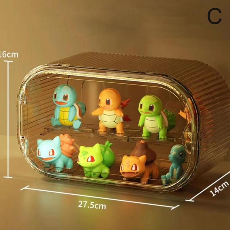 Product Introduction of 1pcs Blind Box Storage Display Rack Transparent Acrylic Display Box Model Storage Box Flexible And Adjustable 11