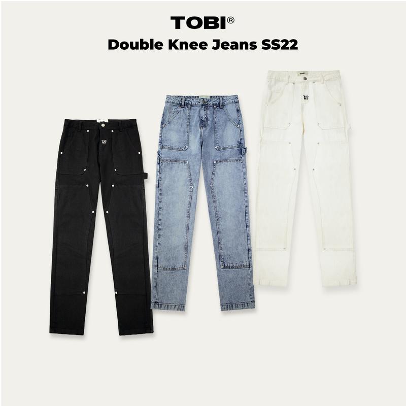Double Knee Jean Pants SS22
