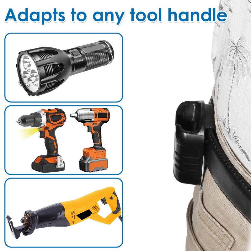 Tool Holster Heavy Duty Hammer Holster Durable Quick Draw Drill Holster Practical Convenient Tool Holder Belt for Drill Flashlight Angle Grinder Mini Chainsaws Drivers V2fB1 1
