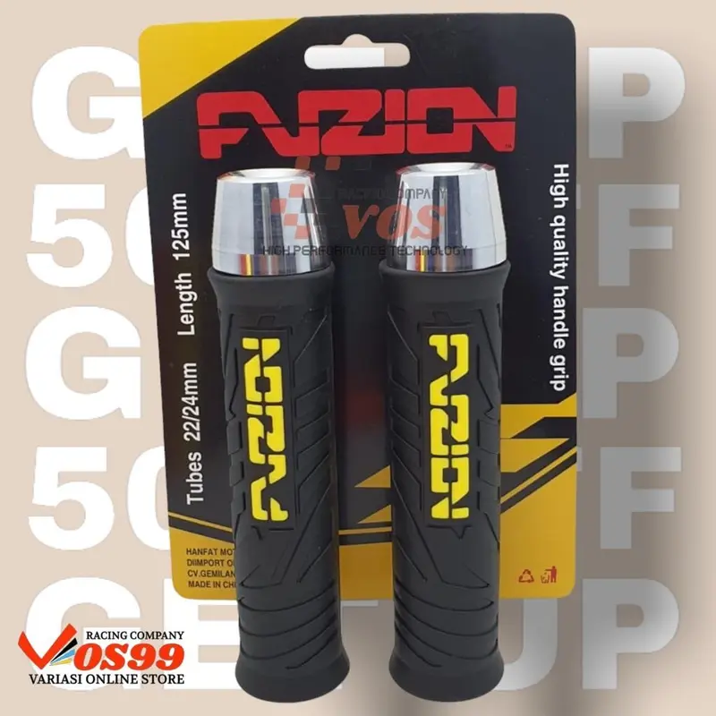 HANDGRIP HANDLE GRIP FUZION WARNA WARNI PLUS JALU STANG CHROME MODEL PCX UNIVERSAL  BISA UNTUK SEMUA MOTOR Coklat 4