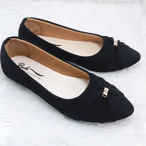 REEDOFAMILY - Flatshoes wanita variasi permata sepatu wanita slipon kekinian
