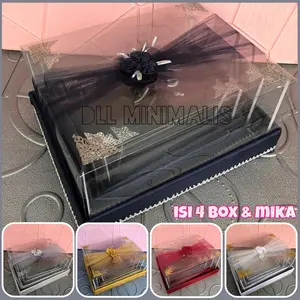 Kotak Seserahan Kotak Hantaran Pernikahan Isi 4 Pcs