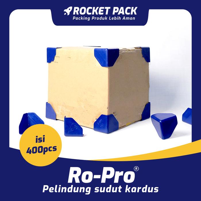 Gambar Pelindung Sudut Kardus Ro-Pro 1 Pack 400Pcs Rocket Pack dari Rocket Pack Kota Administrasi Jakarta Barat Tokopedia
