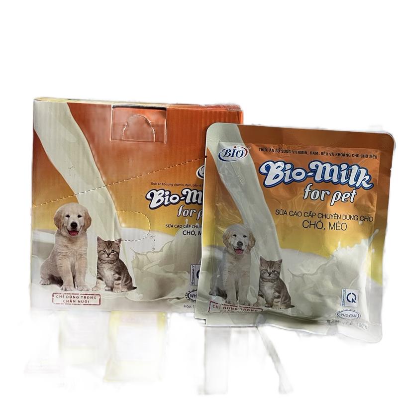 Sữa bột BIO MILK dành riêng cho chó mèo 100g 4