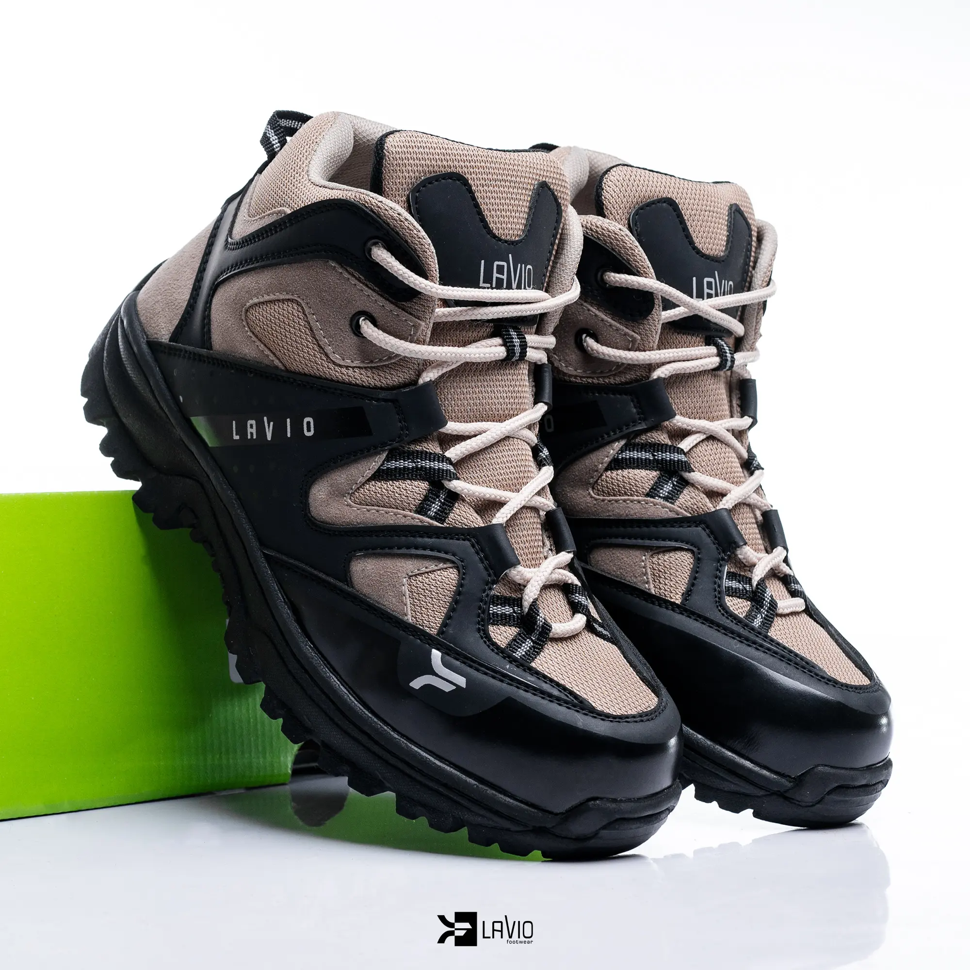 Sepatu Safety Ujung Besi Gunung Pria Wanita Proyek Kerja Lapangan Lavio Gibson