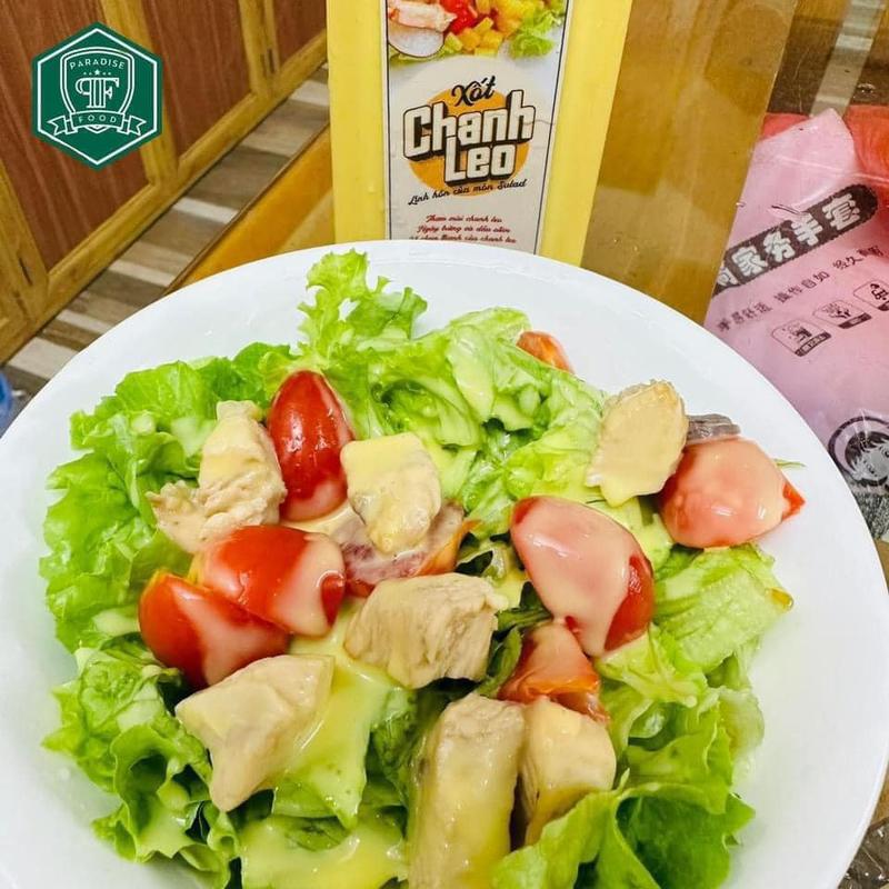 Xốt chanh leo Paradise - Chai 330ml - 100% chanh leo tươi, chua ngọt dịu nhẹ  - Dùng cho các món salad rau, hoa quả và chấm các loại hải sản,áp chảo - Nước Sốt, Gia Vị 7