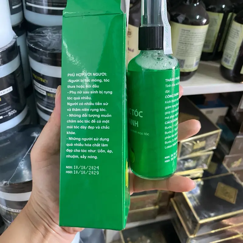 Combo 5 Chai Xịt Bưởi Hỗ Trợ Mọc Tóc Con Phục Hồi Tóc 100ml Giúp Tóc Mềm Mượt & Khỏe Mạnh 5