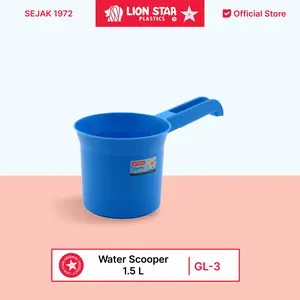 LION STAR Shower Gayung Mandi Water Scooper 1.5 L GL-3