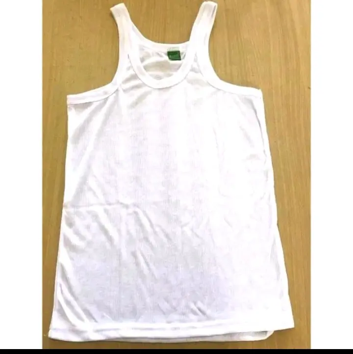 3 pcs, 6pcs, 12pcs kaos Nugros putih Cowok Dewasa Katun Pria
