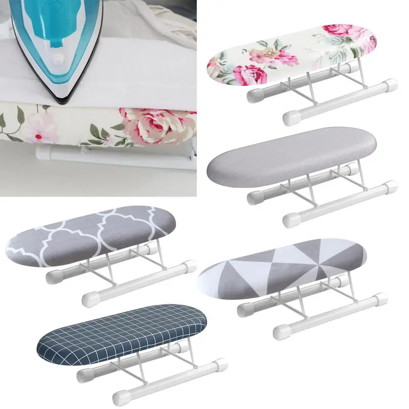 Bàn Ủi Để Bàn, Gấp Gọn, Tay Áo Ủi, Chân Có Thể Gập Lại Thích Hợp Cho Căn Hộ 4