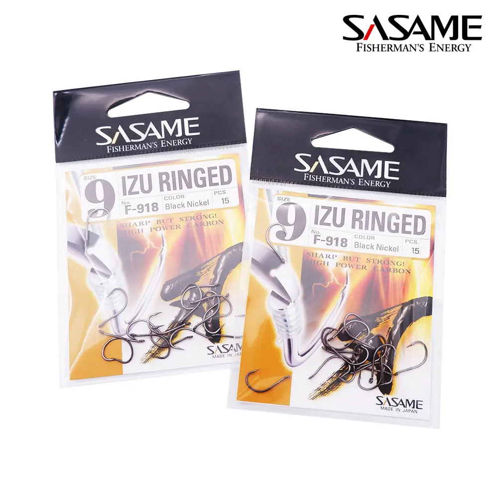 Sasame Carbon Hook Izu Ringed Pancing Kail Made in Japan