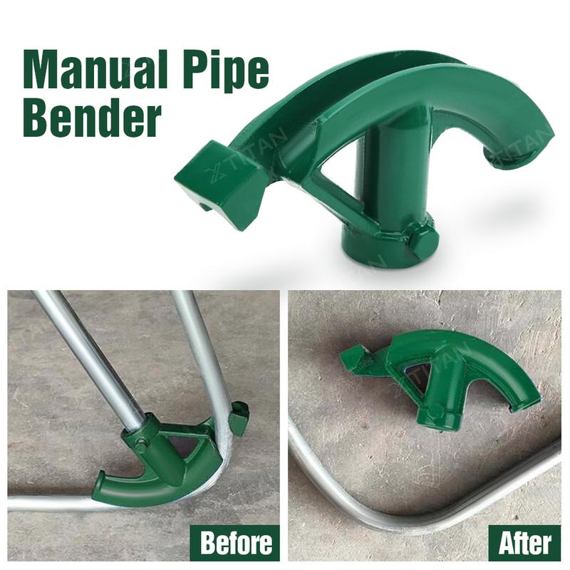 Product Introduction of Pipe Tube Bender Portable Hand Tube Bending Tool 5/8 3/4 1 inch Manual Pipe Bender Galvanized Iron 7