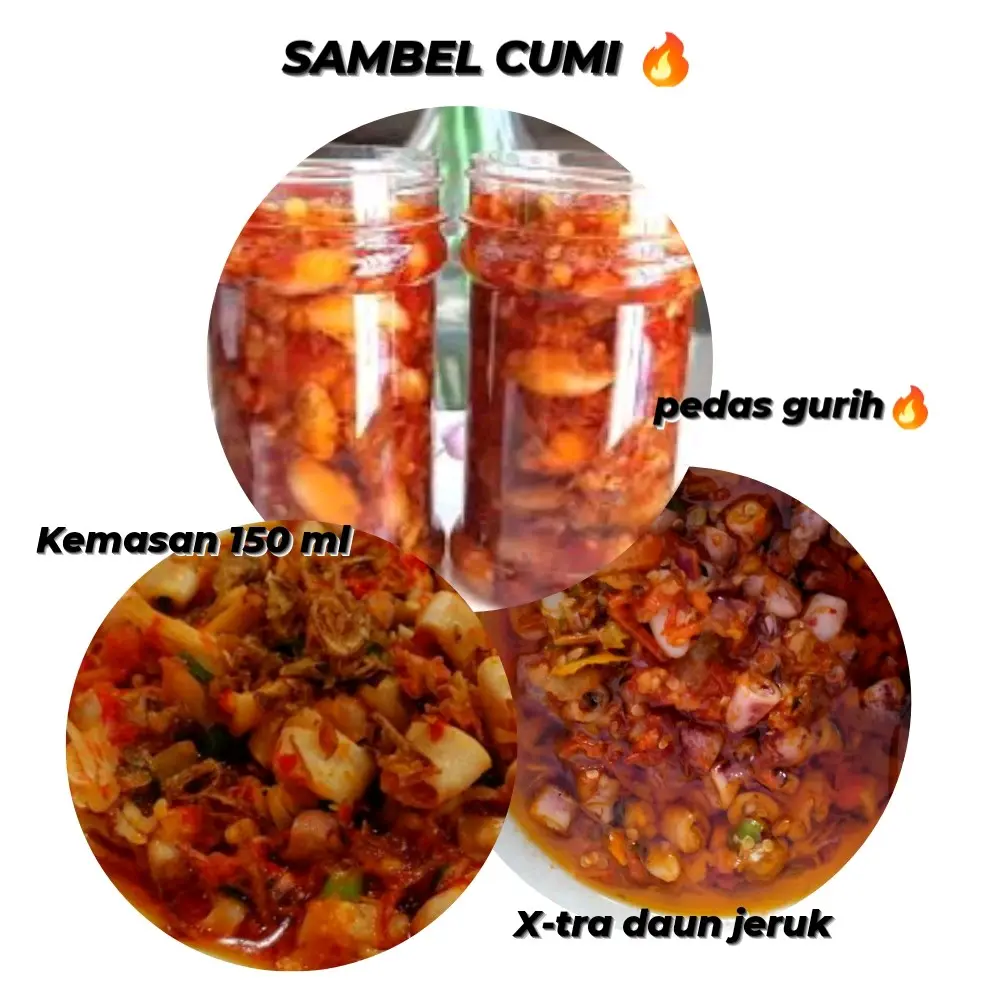 SAMBEL CUMI DAUN JERUK Botol