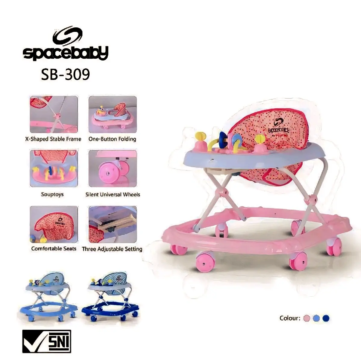 BABY WALKER SPACEBABY SB - 302 / 309 Bayi