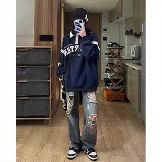 Áo khoác Nam Nữ cổ bẻ phối tay - Áo Hoodie số 09 chất nỉ dày dặn 4