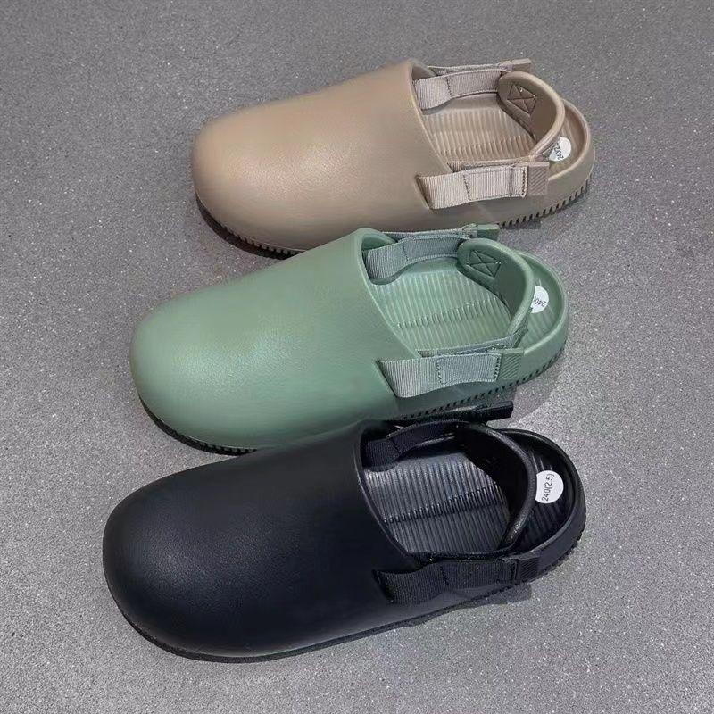 Product Introduction of Trendy Hot-Selling Slippers for Women Summer Lazy Men Sports Closed-Toe Sandals for Outdoor Use 4