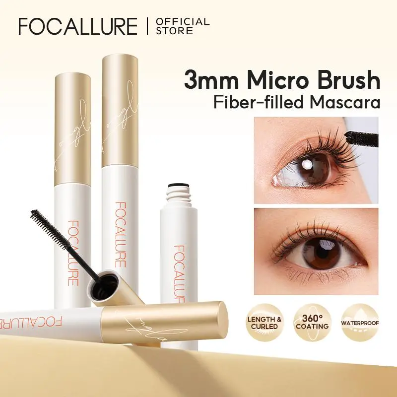 FOCALLURE Mascara Curling Waterproof | Maskara Lentik Tahan Lama | Anti Luntur