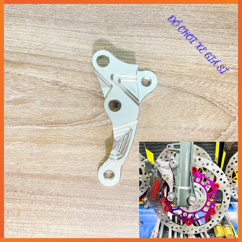 Pát trước Sirius 50 Xài Heo 4Pis Đối Xứng Size Đĩa 260/267mm