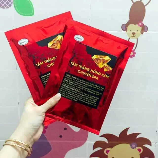 Hồng sâm Spa ( giá sỉ) chuyên spa(1 gói) Dưỡng Body Skincare Nữ
