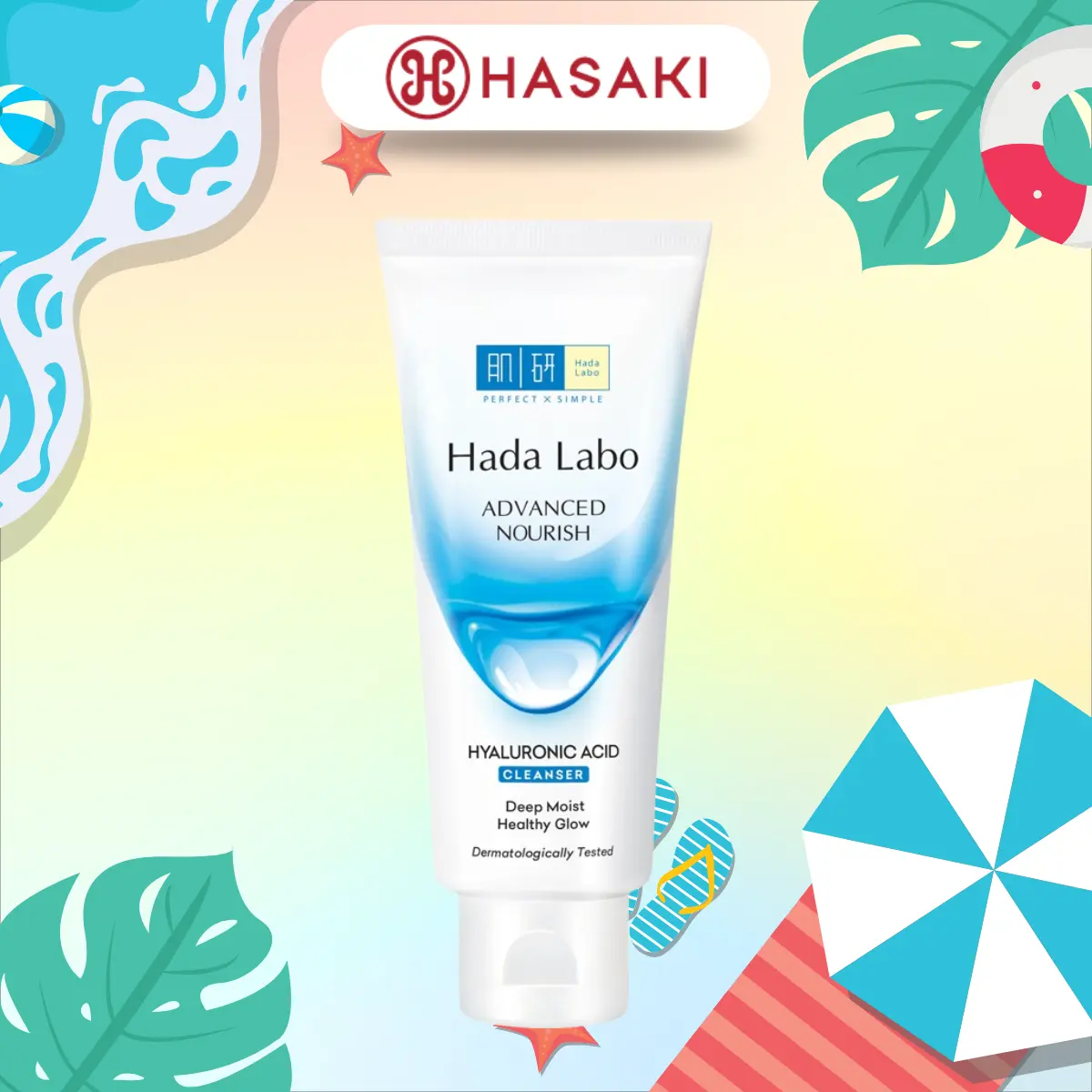 Kem Rửa Mặt Hada Labo Dưỡng Ẩm 80g | HASAKI BEAUTY