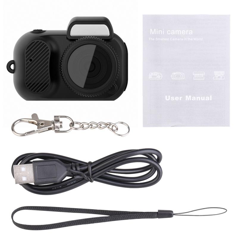 Máy ảnh mini, Máy ảnh sinh viên trong khuôn viên trường, Máy ảnh kỹ thuật số HD CMOS 1080P, Cầm Tay, Máy ảnh Cổ Điển Ccd, Máy ghi video Rất Nhỏ Camera Đèn 6