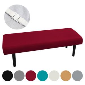 Funda para el fondo de la silla de color sólido, 1 unidad de funda elástica para el fondo de la silla, Protector para silla removible y lavable para el hogar, comedor y oficina