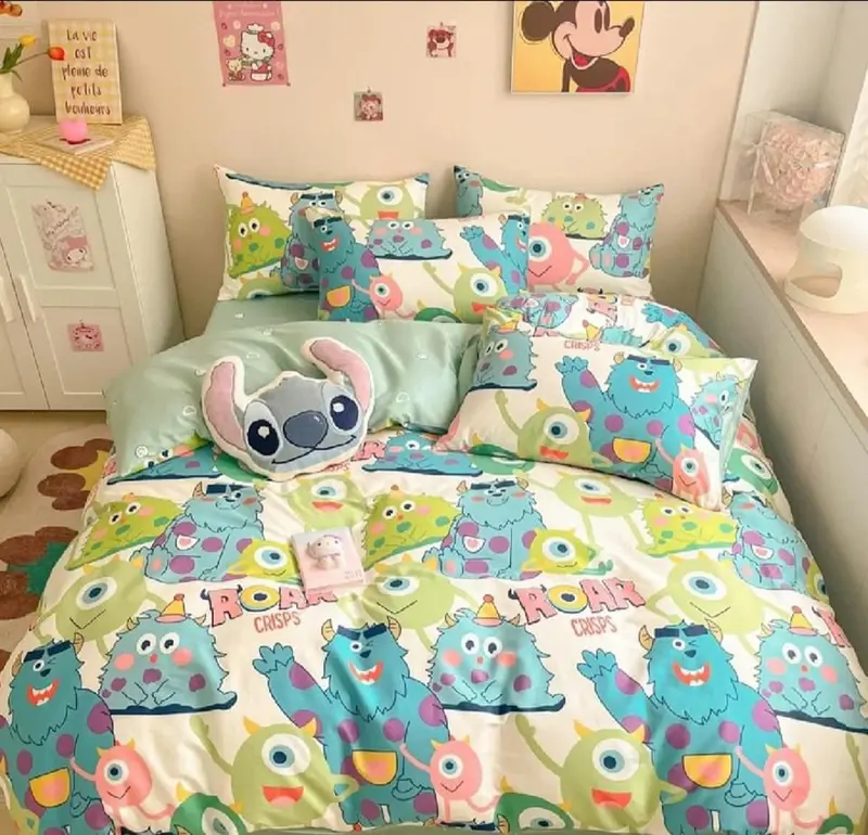 Set 5 món Chăn Phao Cotton Poly, Mền Trần Bông 3 Lớp, Nhiều Mẫu Mã, Ấm Áp 4