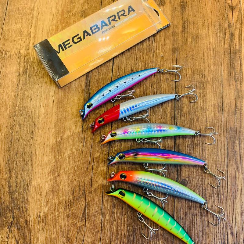 Mồi lure  cá chẽm Megabrra Doom 95. Mồi câu chẽm, măng, nhồng, hồng miêu. Fishing